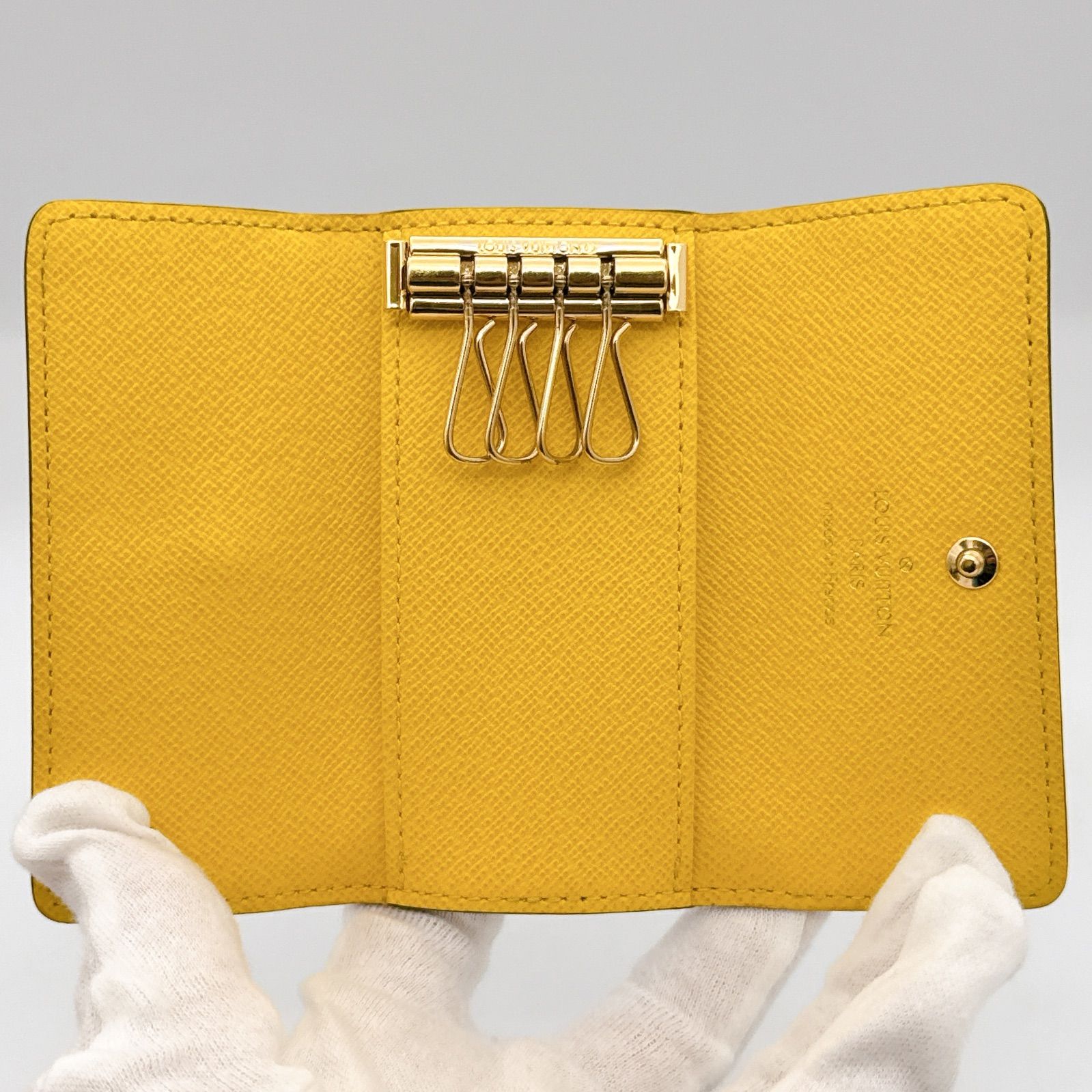 ルイヴィトン ミュルティクレ4 新品未使用　箱無し　正規品 正規紙袋無料】ルイヴィトン キーケース ミュルティクレ4 レディース