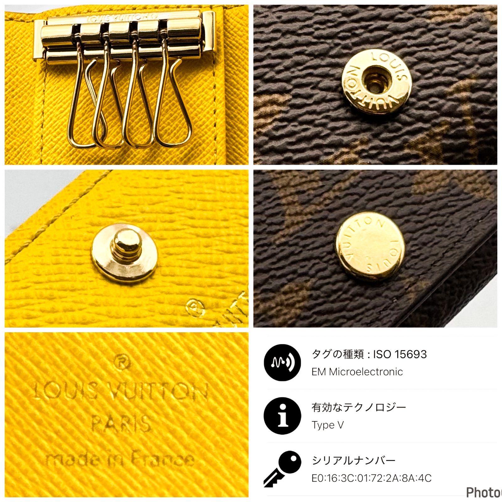 新品同様❣️ルイヴィトン✨モノグラム✨ミュルティクレ4✨キーケース ルイヴィトン モノグラム キーケース 4連 ミュルティクレ 1018_12.jpg