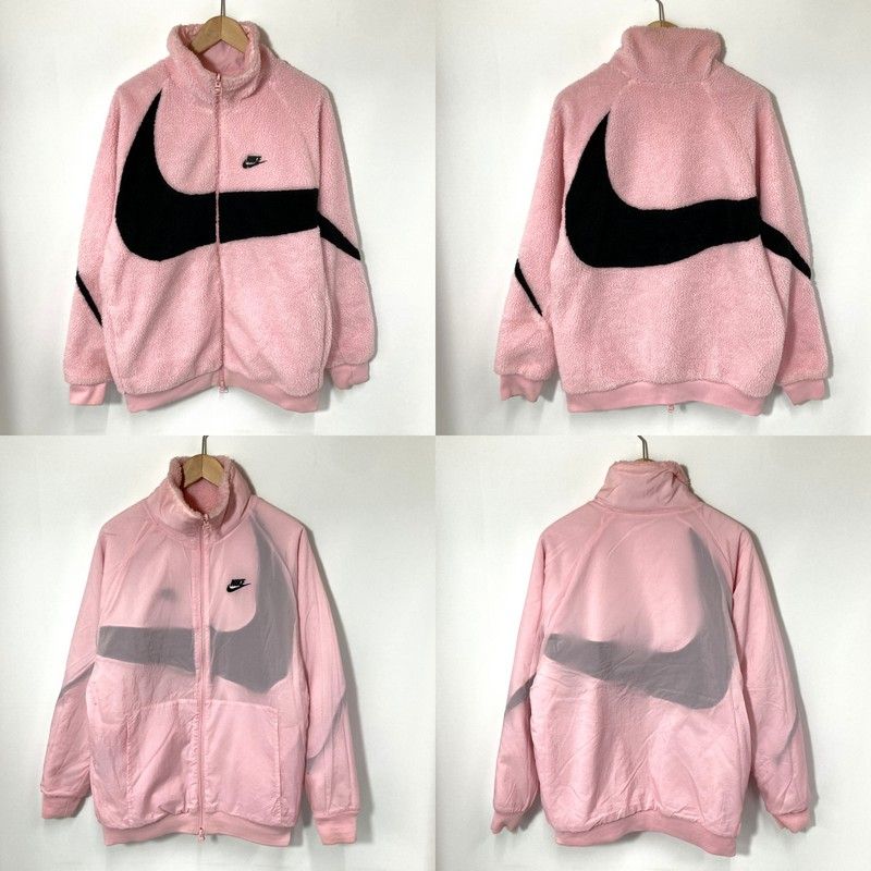 NIKE ナイキ ボアジャケット スウッシュ フルジップ リバーシブル
