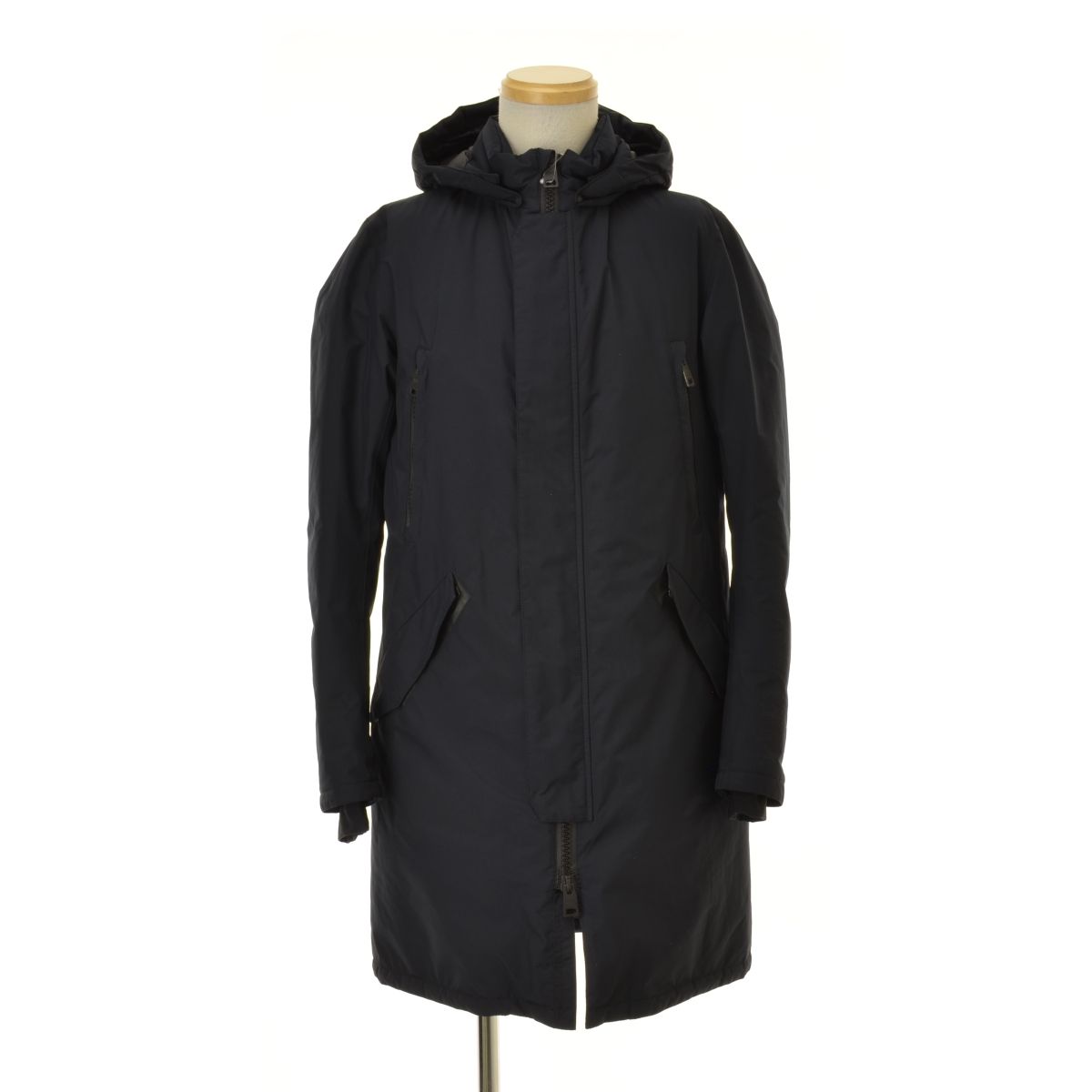 良品】HERNO Laminar GORE-TEX フーデットコート 48 メンズ