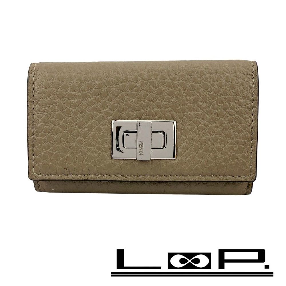 FENDI フェンディ ピーカブー セレリア 6連キーケース フェンディ □中古□ ピーカブー セレリア 6連 キーケース 鍵入れ