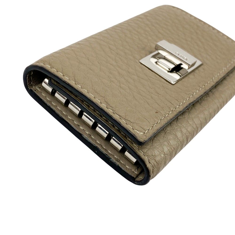 FENDI フェンディ ピーカブー セレリア 6連キーケース フェンディ □中古□ ピーカブー セレリア 6連 キーケース 鍵入れ