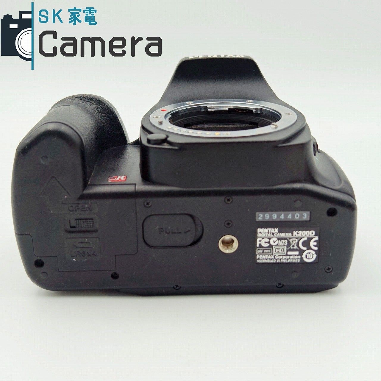 中古】 PENTAX K200 D ペンタックス デジタル一眼レフ 単三電池駆動