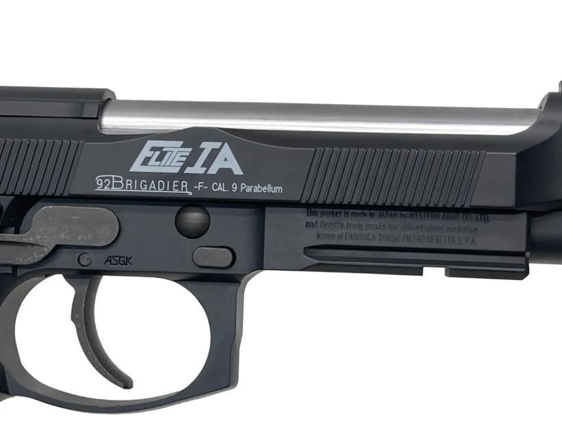 WESTERN ARMS エアーソフトガンWA ベレッタ　M92FS 　ガス付き WA ガスガン BERETTA M92FS INOX / ソルト GBB Airsoft エアガン