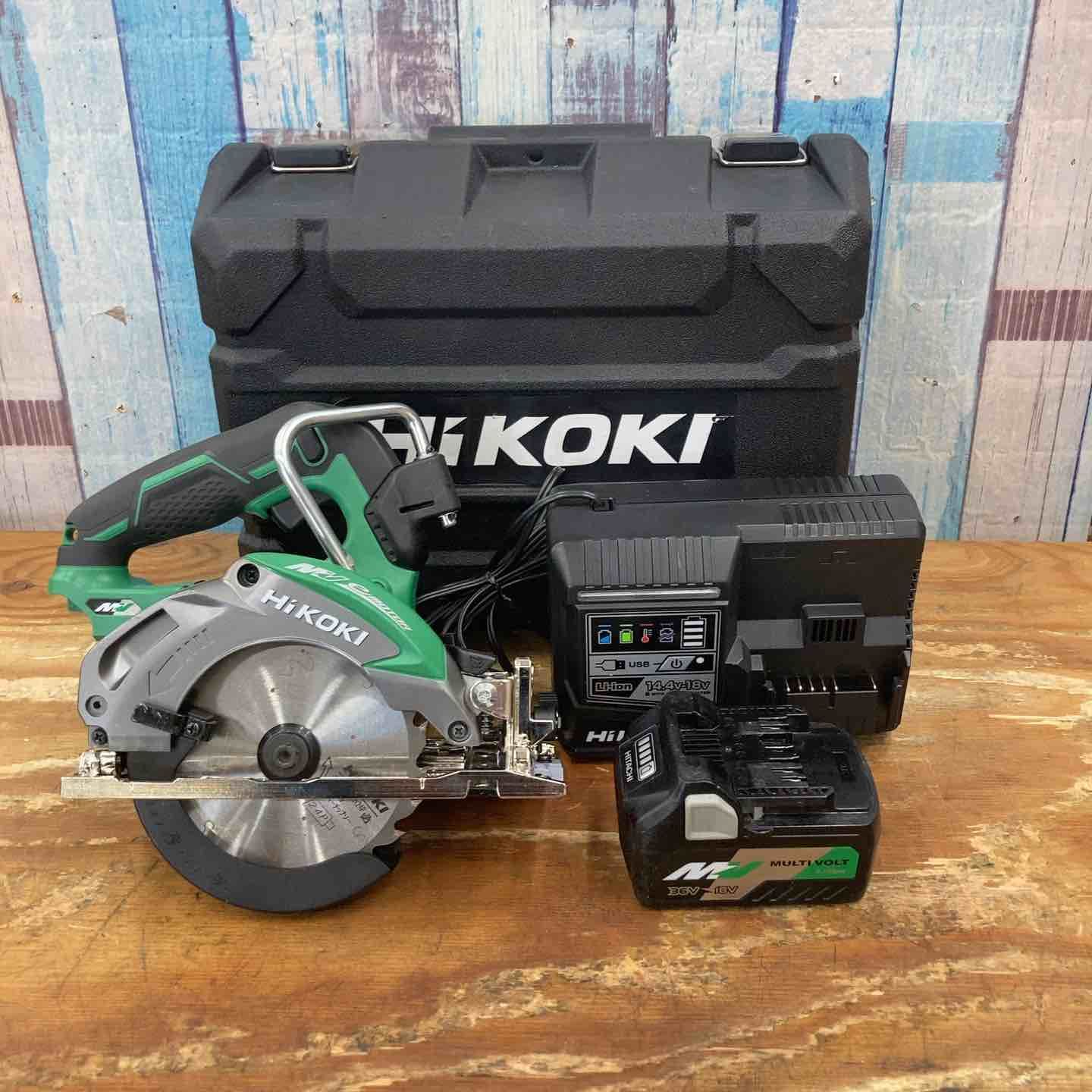 ☆ハイコーキ(HIKOKI ※旧:日立工機) コードレス丸のこ C3605DA(XP)【柏 