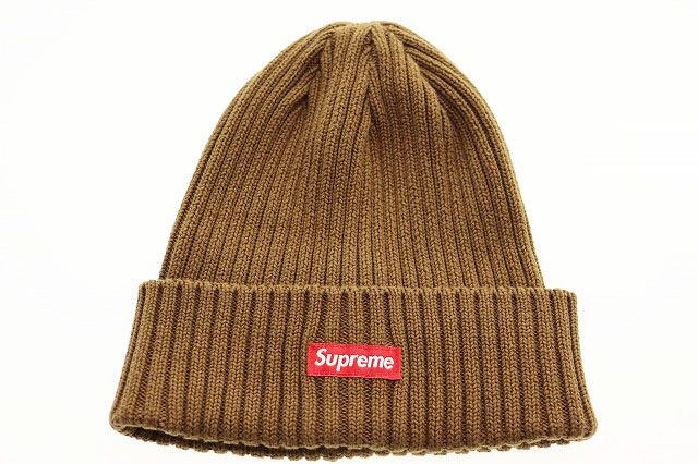 シュプリーム SUPREME SMALL BOX LOGO BEANIE BROWN スモール ボックス