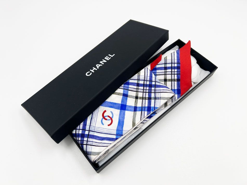 CHANEL シャネル ヘアバンド ツイリー スカーフ リボン バンドー