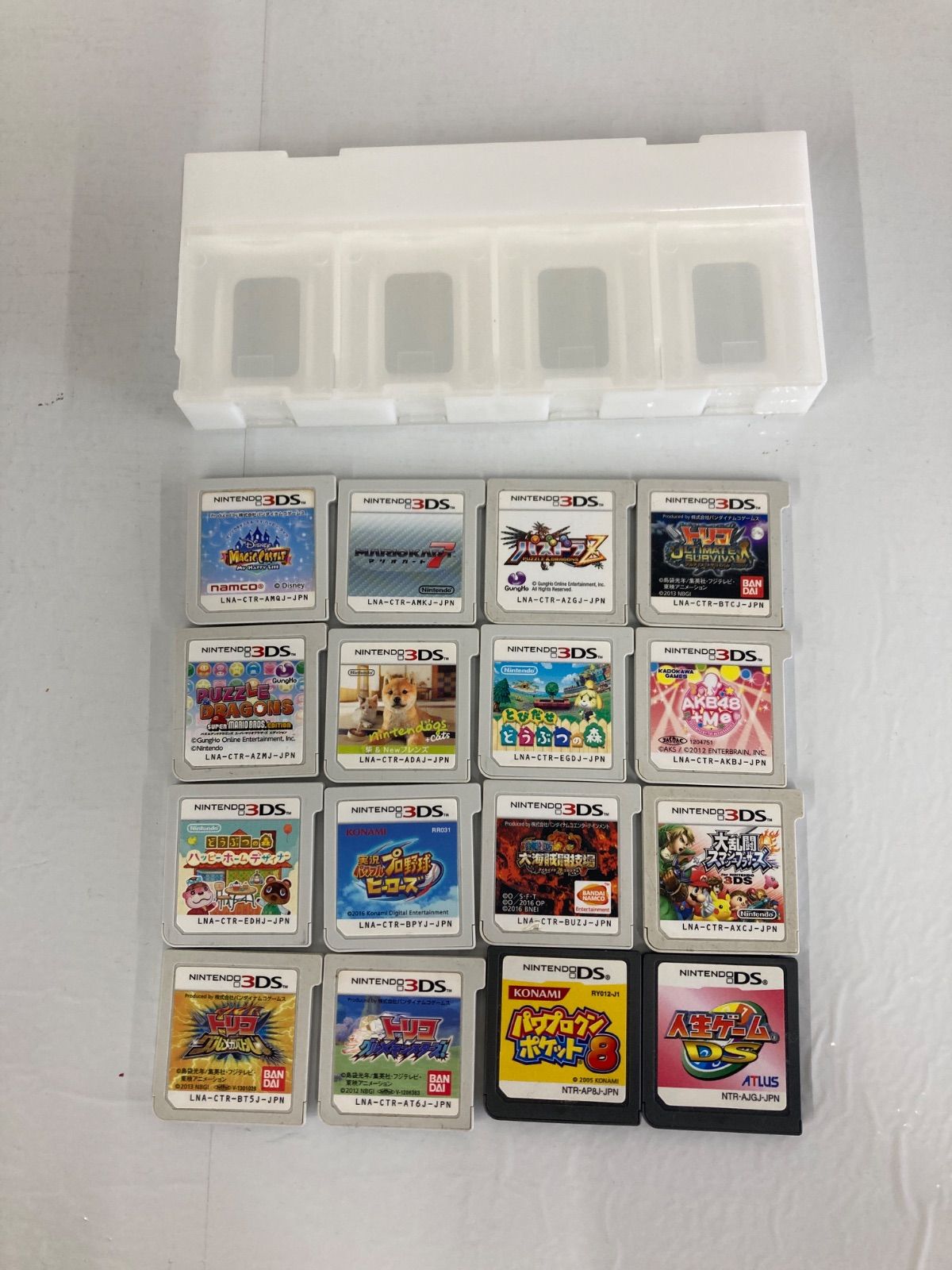 ☆2【動作未確認】Nintendo ニンテンドー 3DS DS ソフト まとめ売り