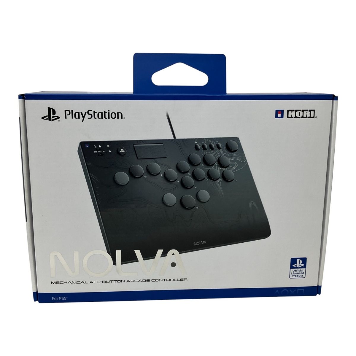 HORI NOLVA Mechanical All-Button Arcade Controller ホリ レバーレス