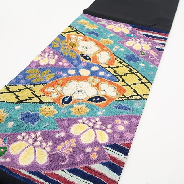 ❁tomihisa❁美品 辻ヶ花 絞り 落款 着物 正絹 作家物“新たな空間を