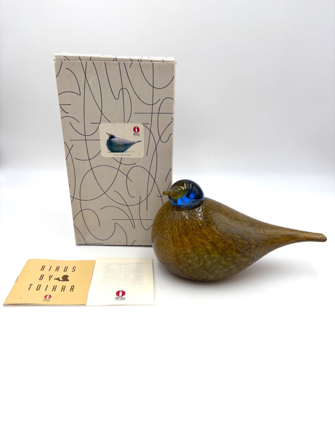 希少】iittala Dotterel Oiva Toikka イッタラ コバシチドリ