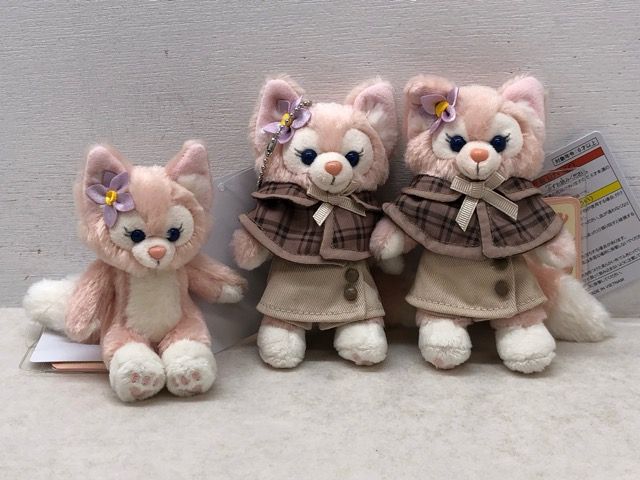 タグ付き☆リーナベル ぬいぐるみバッジ ぬいぐるみストラップ 3点