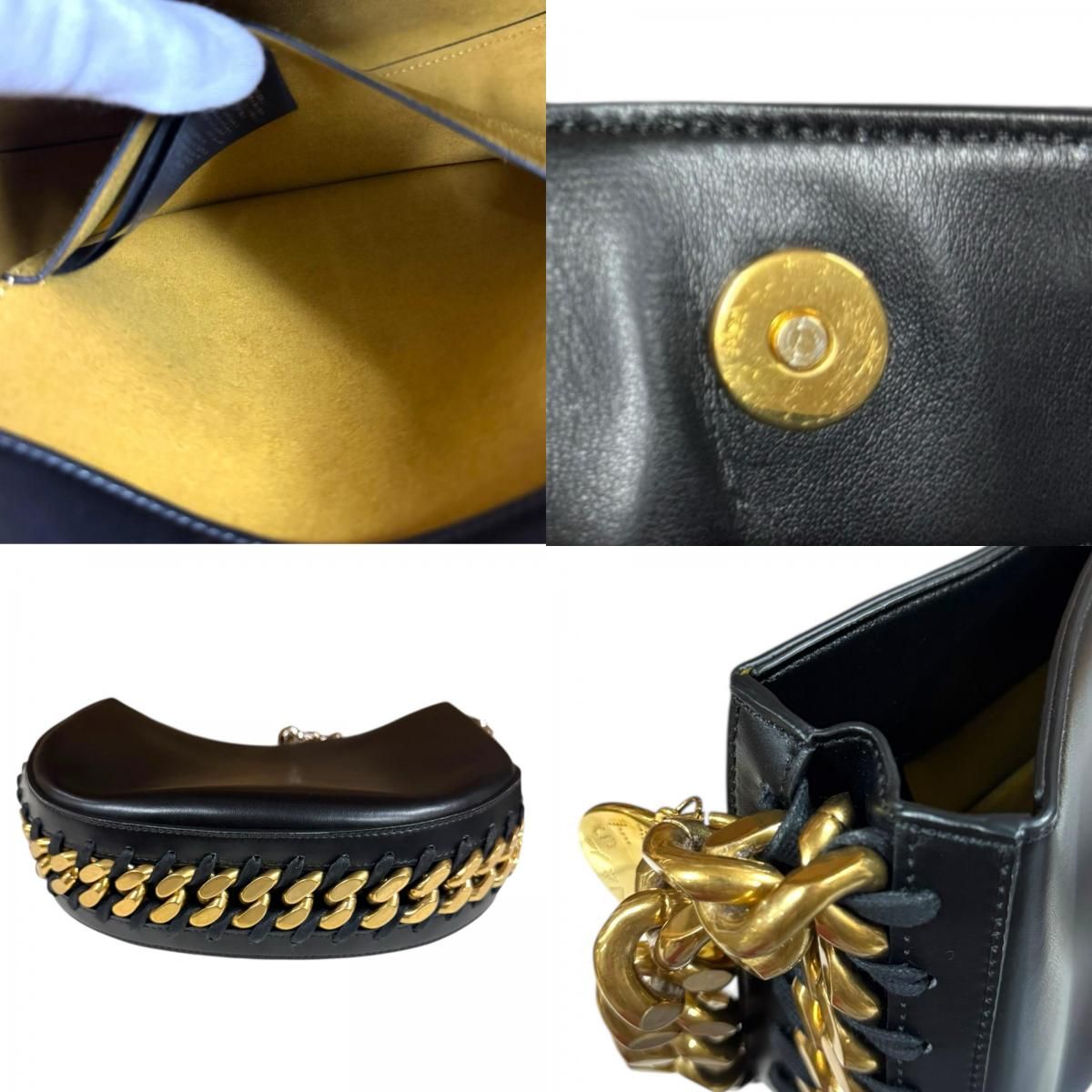 ステラマッカートニー ショルダーバッグ ポリエステル 700236 W8839 ブラック レディース Stella McCartney  中古 ステラマッカートニー ショルダーバッグ ポリエステル 700236 W8839