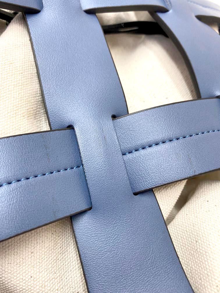 美品 BLUE×PALANG ブルーパラン 2wayバスケットショルダーバッグ 