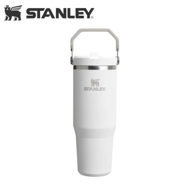 スタンレー STANLEY アイスフローフリップ ストロー 真空タンブラー 0.88L フロスト Black2.0 1012043202 水筒 ボトル 保冷