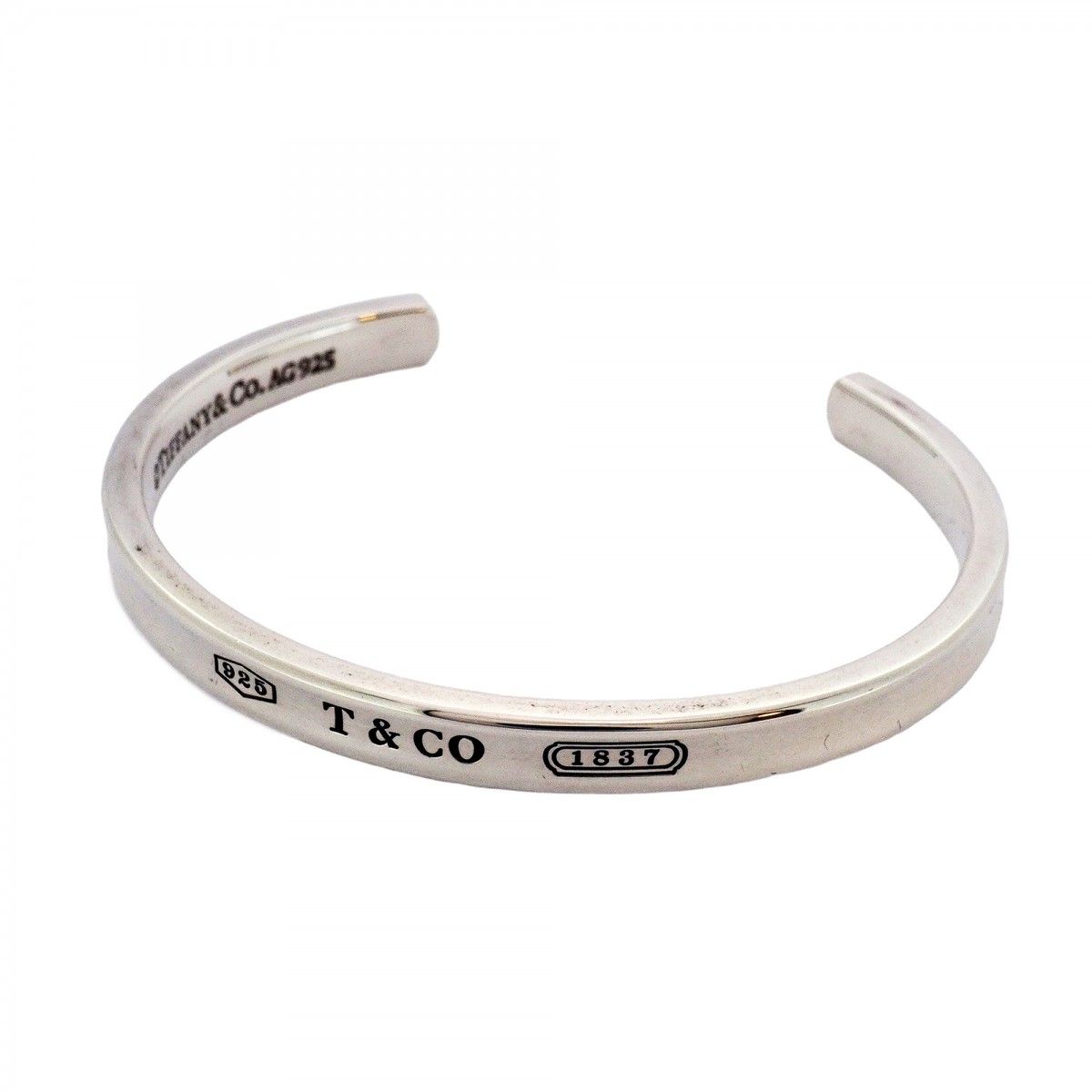 5jpb0532】ティファニー バングル ナロー/1837 シルバー925【中古