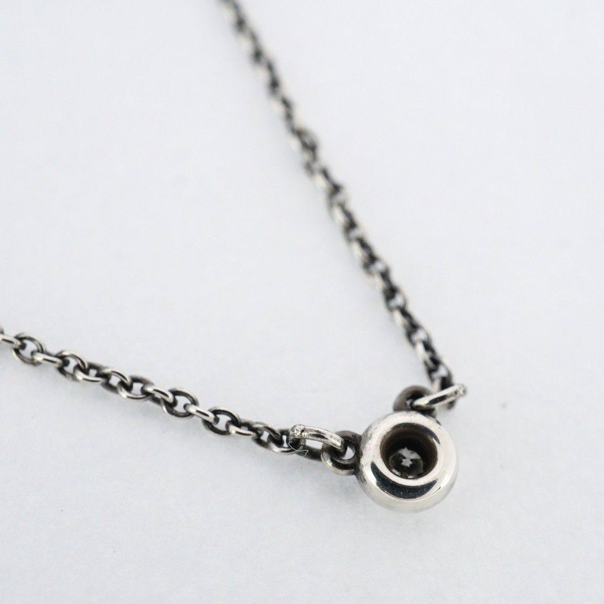 Tiffany & Co. シルバーネックレス バイザヤード シルバー925 バイザヤードネックレスティファニー