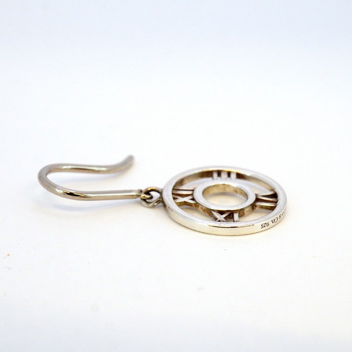 5jpb0535】ティファニー ピアス アトラスサークル シルバー925【中古