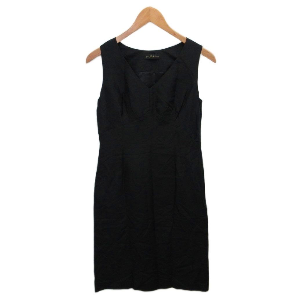 ダーマコレクション dama collection シルクワンピース ノースリーブ