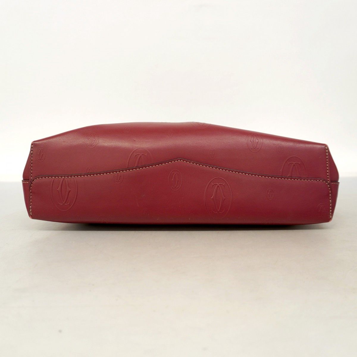 5pd5418】カルティエ トートバッグ ハッピーバースデー レザー