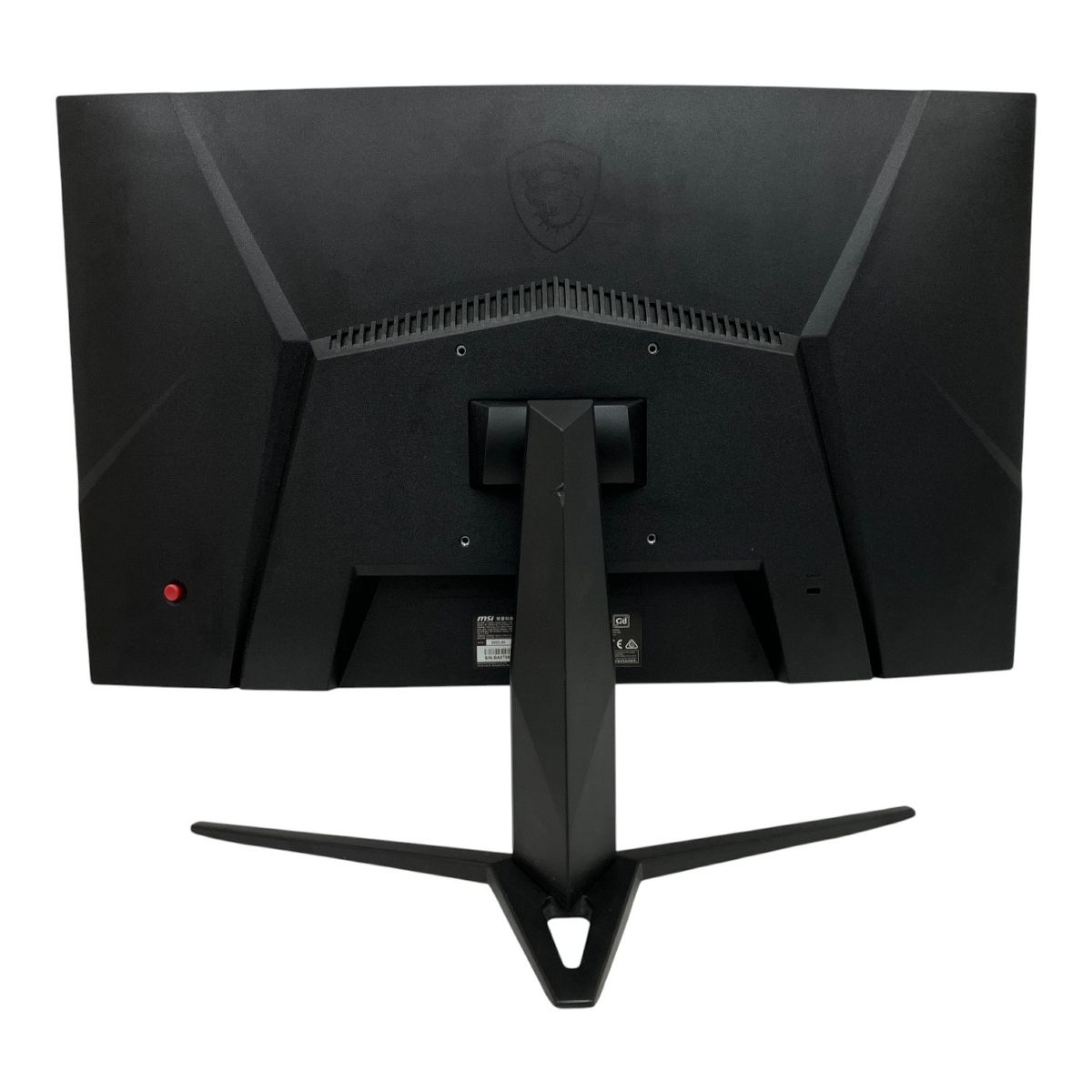 中古 msi optix g24c4　ゲーミングモニター　湾曲 msi Optix G24C4 3BA0 モニター 23.6インチ 2022年製 湾曲 液晶