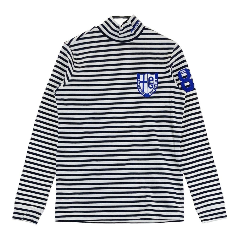 サイズ：1 PEARLY GATES パーリーゲイツ モックネック 長袖Tシャツ