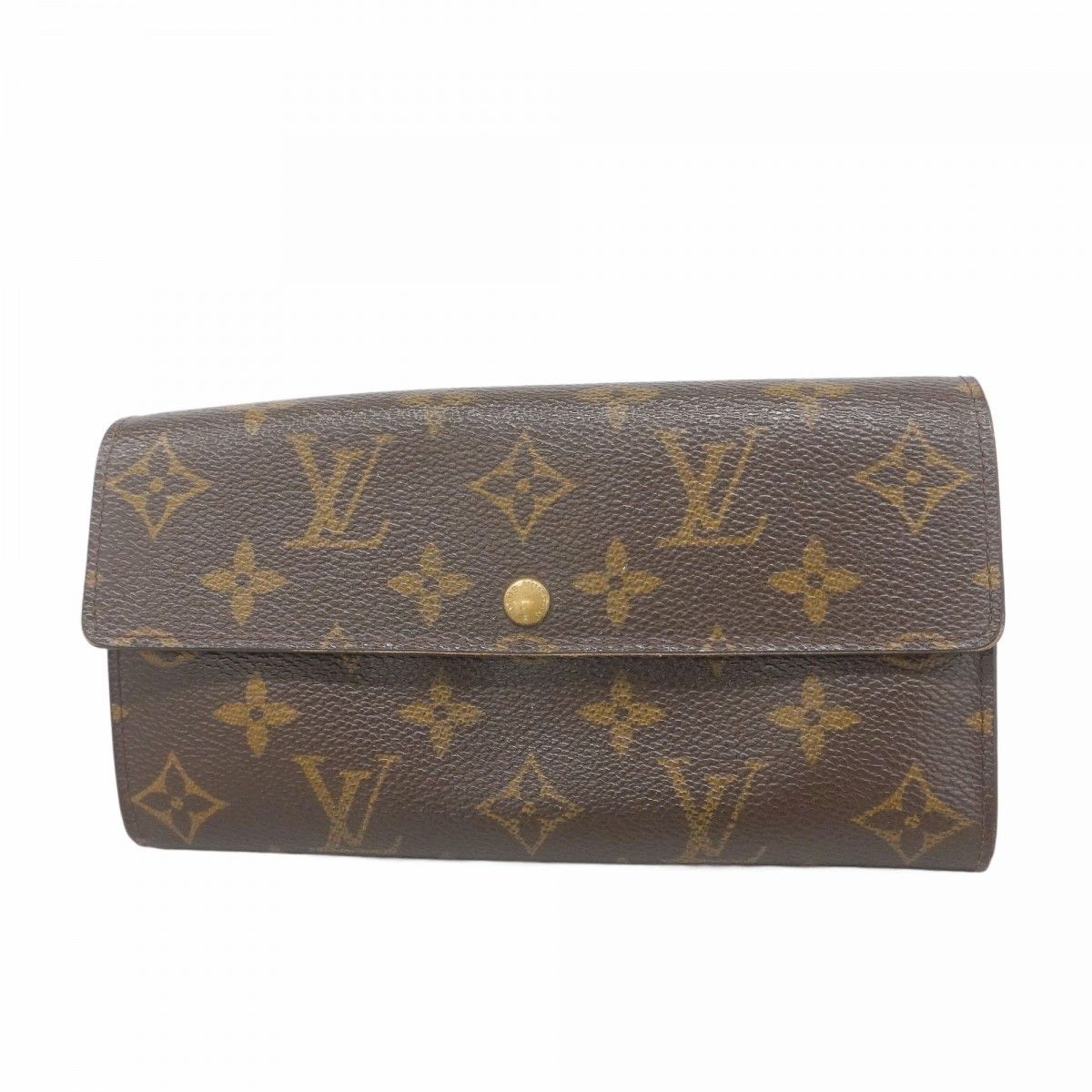 【美品】ルイヴィトン モノグラム ポルトモネクレディ M61726 TH0072 5pd5349】ルイヴィトン 長財布 モノグラム ポシェットポルトモネ