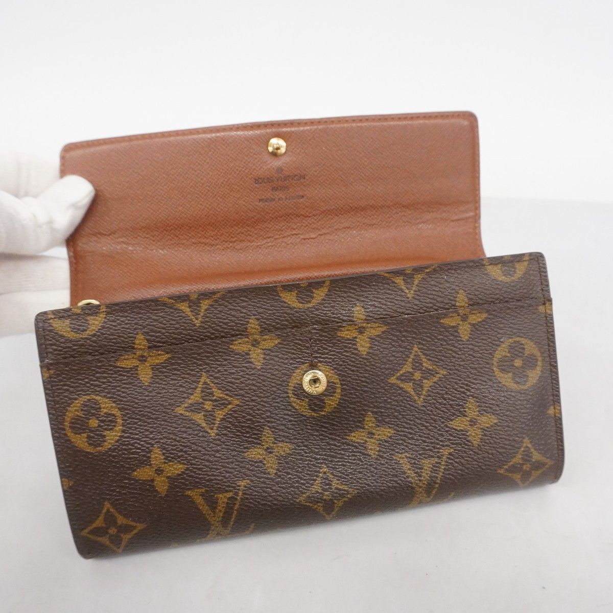 5pd5349】ルイヴィトン 長財布 モノグラム ポシェットポルトモネ