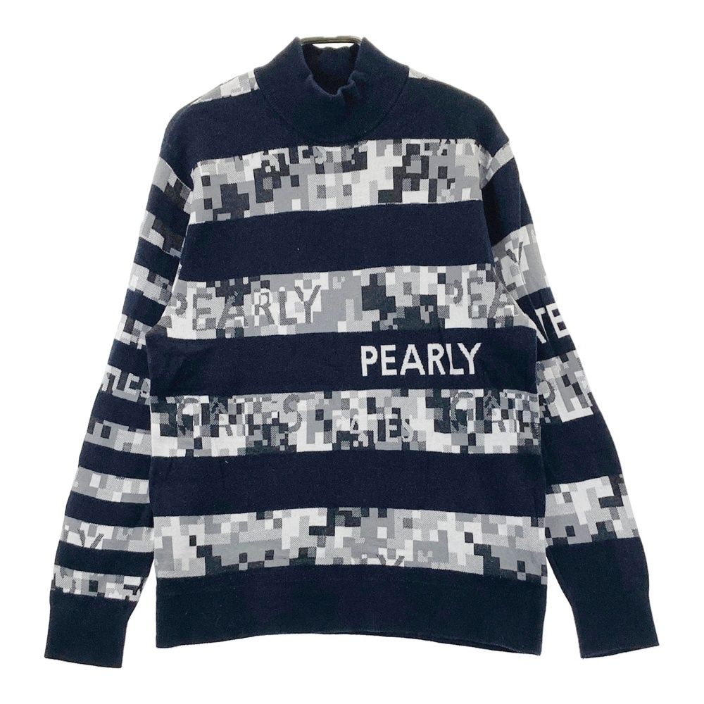 値下げ！　新品♡ パーリーゲイツ　サイズ1 モノグラム　ニット パーリーゲイツレディースセーターサイズ1 【公式通販】