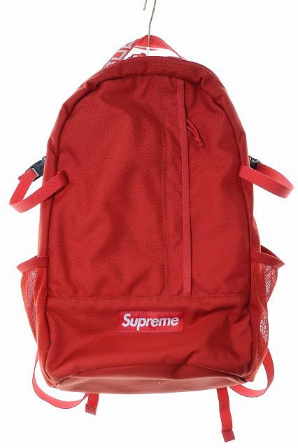 シュプリーム SUPREME 18SS CORDURA RIPSTOP NYLON BACKPACK RED