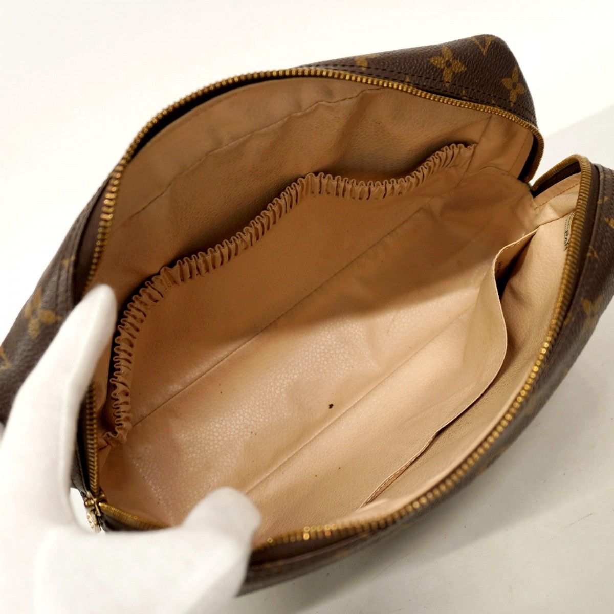 5pd5549-k】ルイヴィトン ポーチ モノグラム トゥルーストワレット28