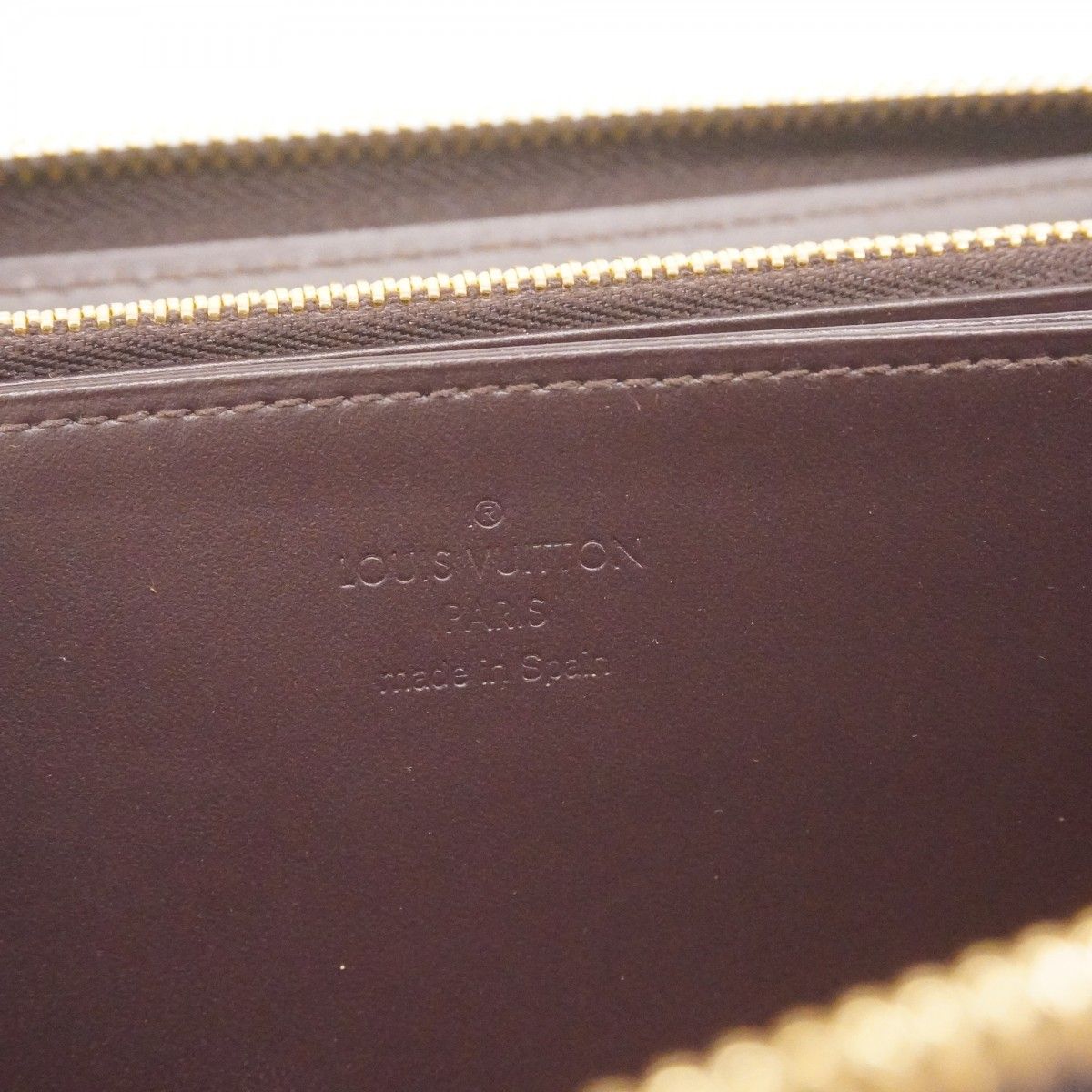 5pd5569-k】ルイヴィトン 長財布 ヴェルニ ジッピーウォレット M90416