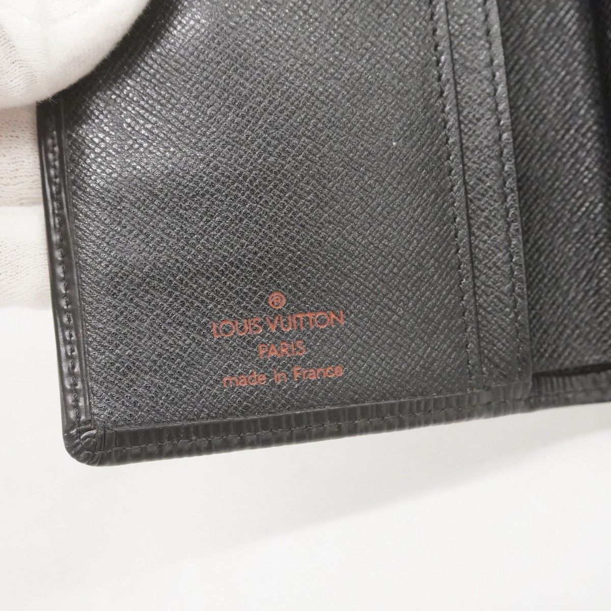 ルイヴィトン　ポルトモネ　エピ　ヴェノワ　M63242 二つ折り財布　ブラック ルイ・ヴィトン LOUIS VUITTON 二つ折り財布 エピ ポルト モネ ビエ