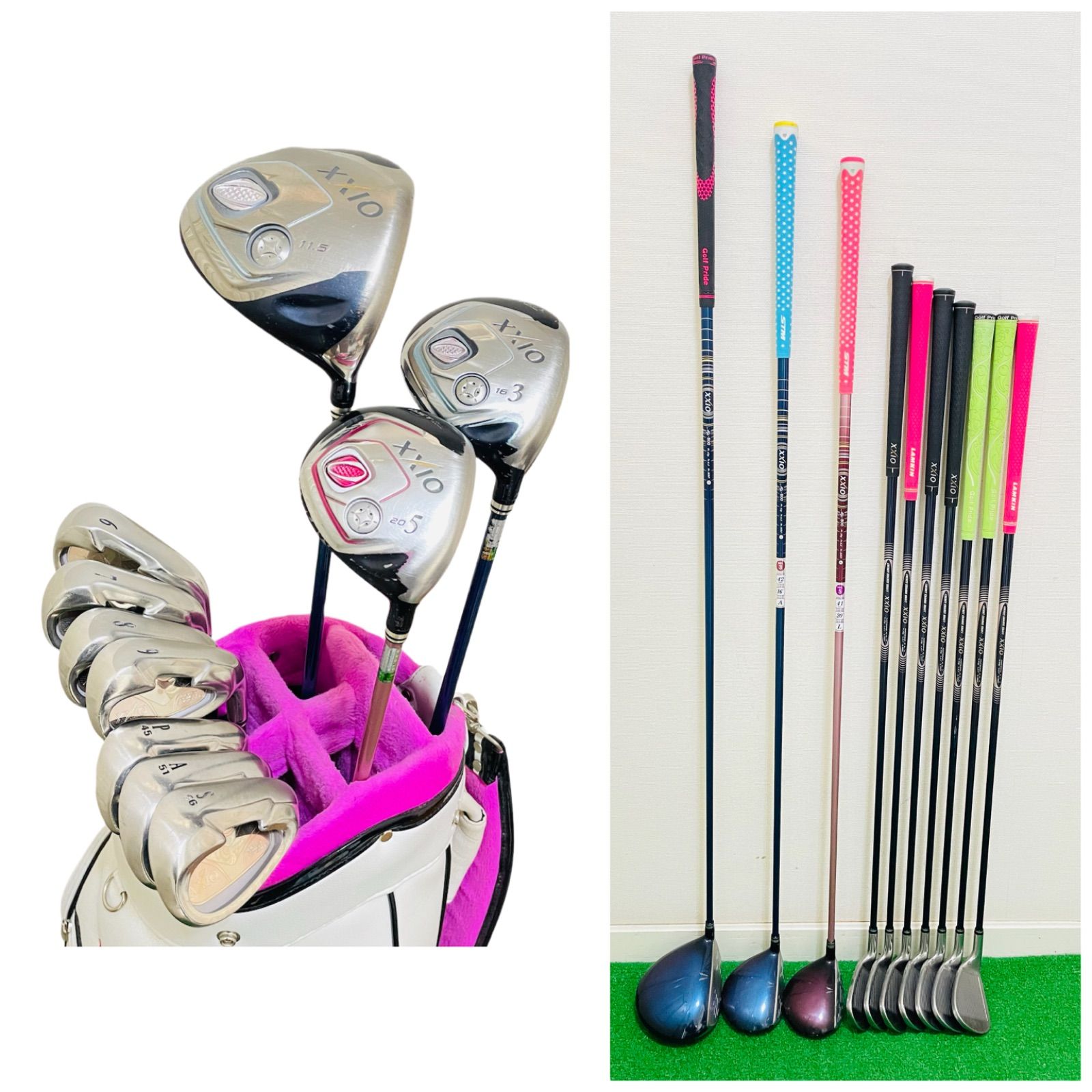大人気ゼクシオバッグ,高級パター付 XXIO8～ レディースゴルフクラブセット XXIO ゼクシオ 8代目 レディース 女性 クラブセット フルセット 絶大な