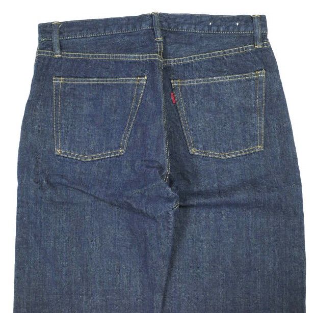 CANTATE カンタータ 日本製 Denim Tapered Trousers 徳島阿波正藍染
