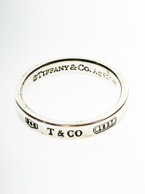 ティファニー TIFFANY & CO. ナローリング 1837 21号 Ag925 SILVER