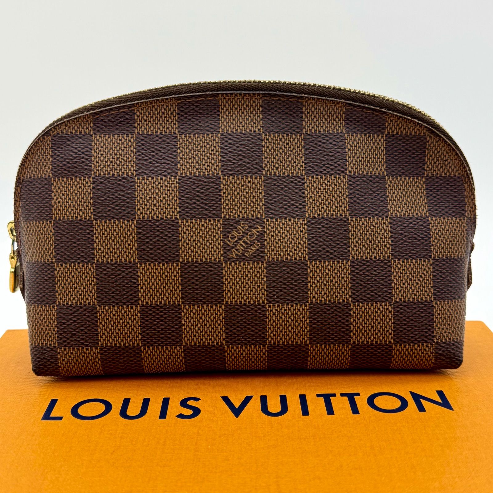 ルイヴィトン LOUIS VUITTON ポシェット コスメティック ダミエ エベヌ