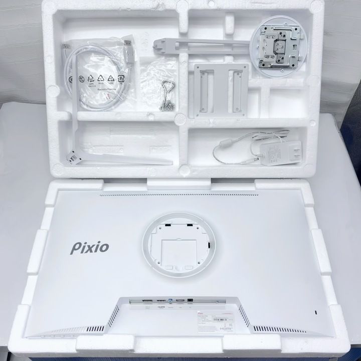 ジャンク品】Pixio ピクシオ PX248WAVEW ホワイト ゲーミングモニター