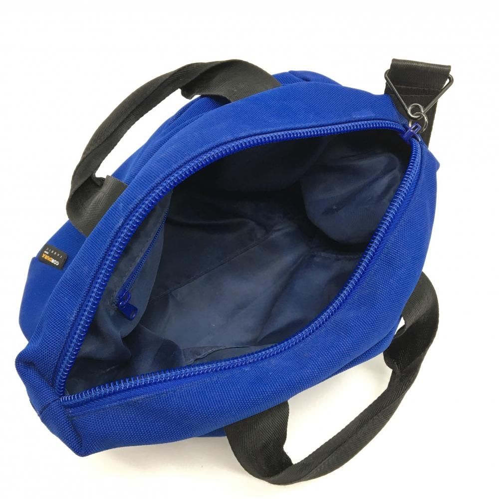 パーリーゲイツ カートバッグ ブルー×黒 内外ポケット ゴルフ PEARLY