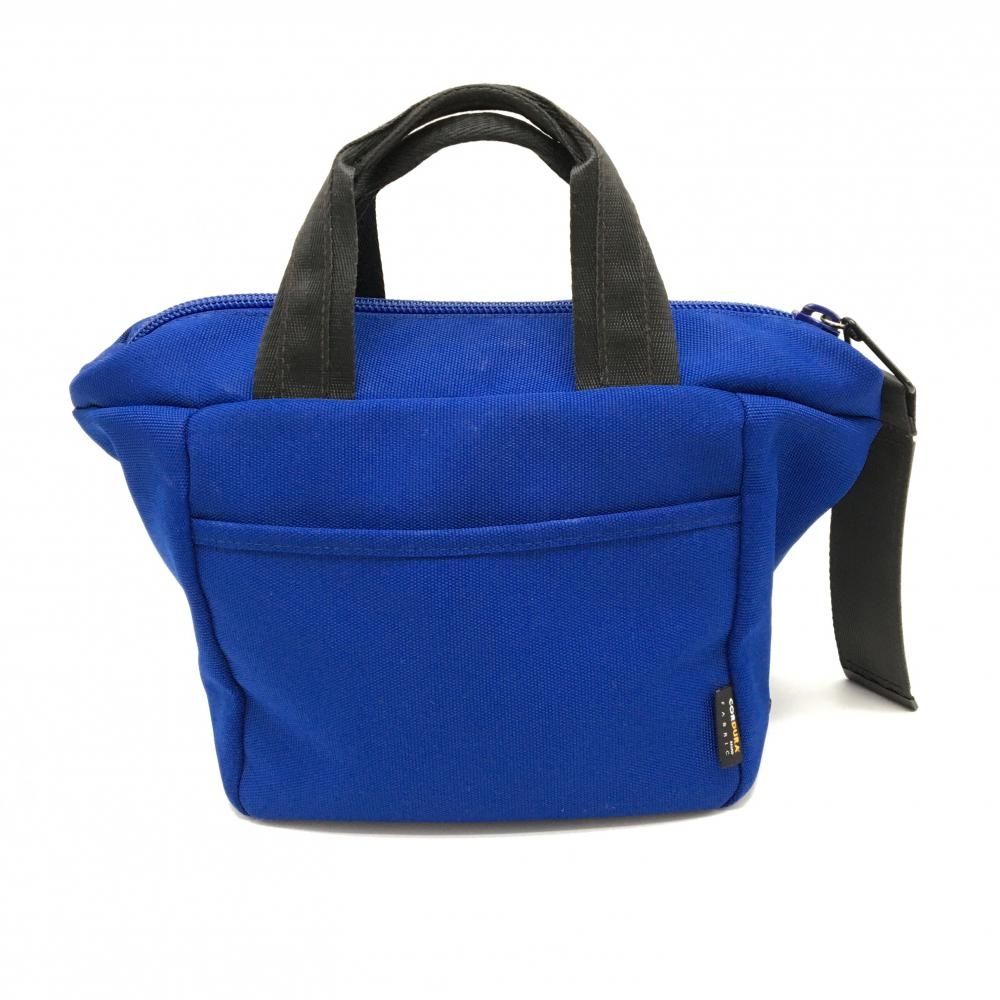 パーリーゲイツ カートバッグ ブルー×黒 内外ポケット ゴルフ PEARLY