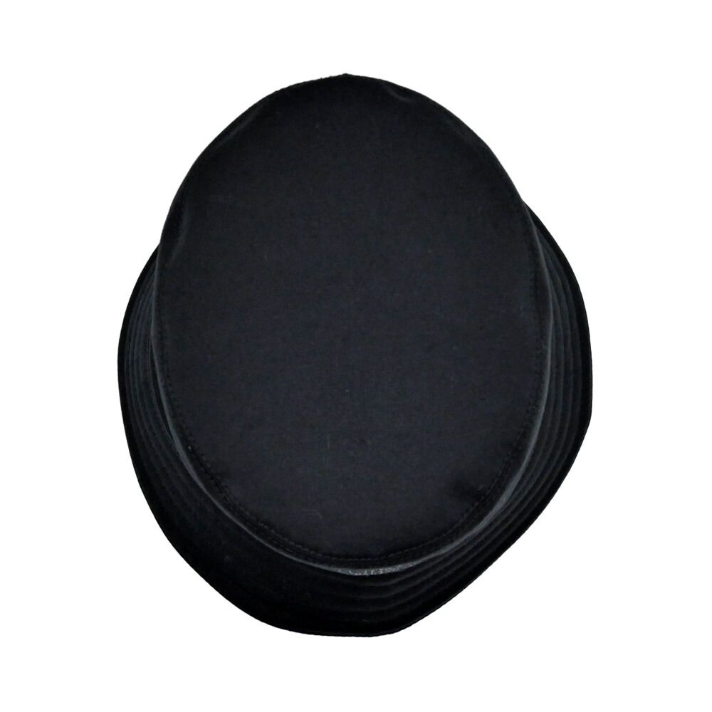 名東】【HERMES】エルメス ハット ハーパー エミールエルメス ブラック