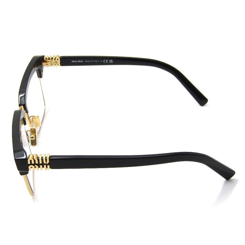 美品 MIU MIU ミュウミュウ メガネフレーム SMU10Z イタリア製 ブロウ