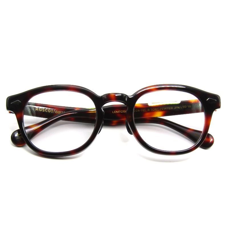 美品 MOSCOT モスコット サングラス LEMTOSH 49 JPN LTD18 中国製