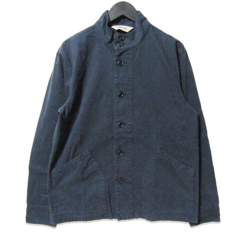 ASPESI アスペジ ワークジャケット シャツジャケット スタンドカラー