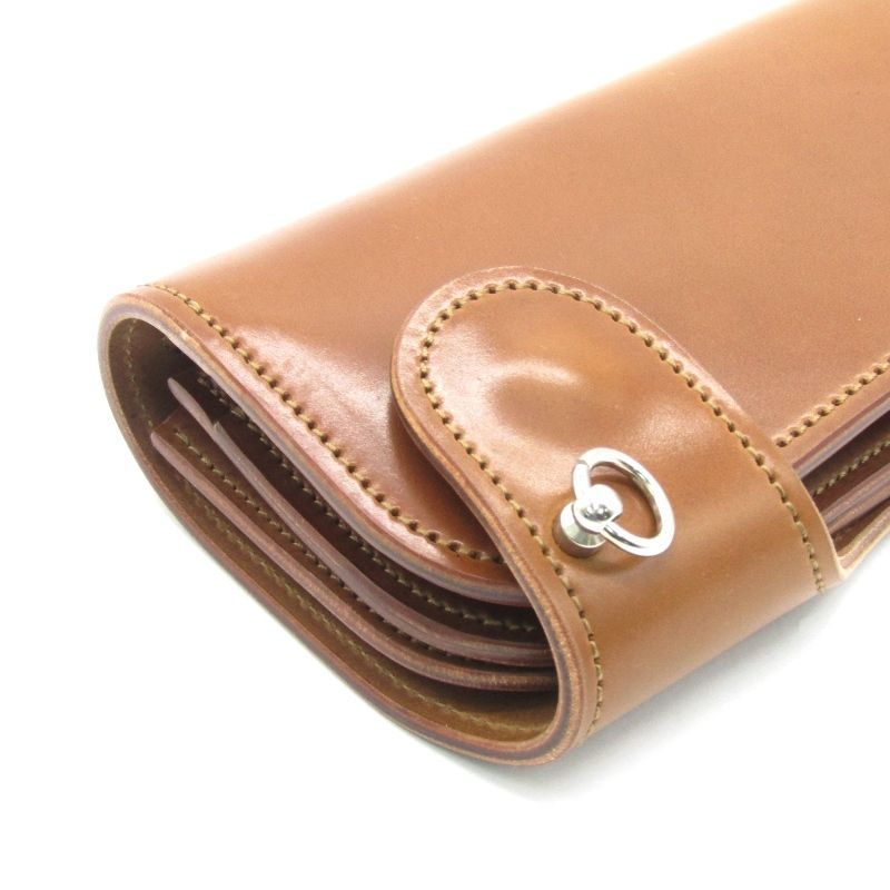 未使用 LAST CROPS ラストクロップス 長財布 シェルコードバン LC