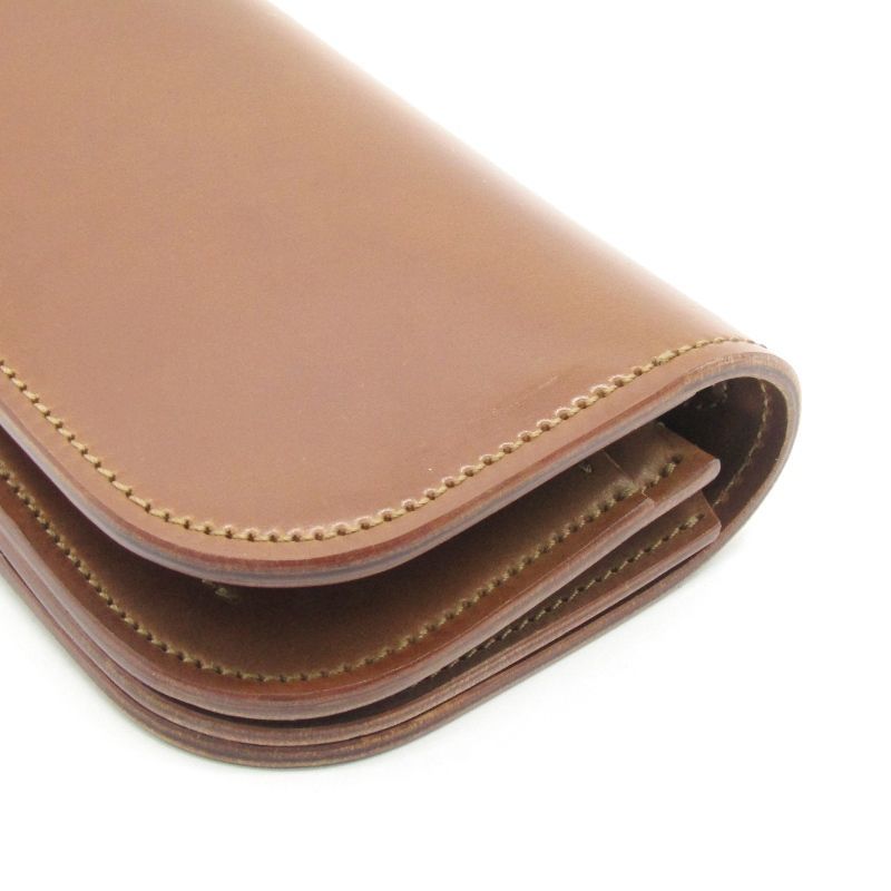 ラストクロップス　ブリスター【長財布】 コードバン　ブラウン　LASTCROPS LAST CROPS ラストクロップス ブリスターL 長財布（小銭入れあり