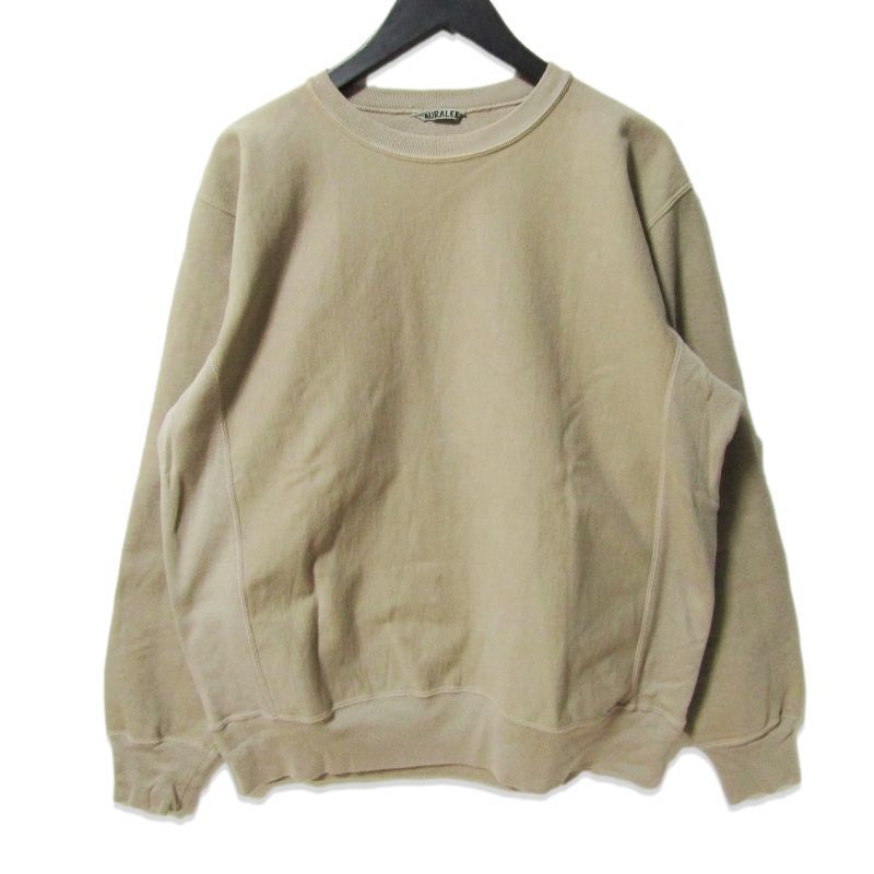 オーラリー　スウェット AURALEE オーラリー スウェットトレーナー A20AP02SM SUPER MILLED