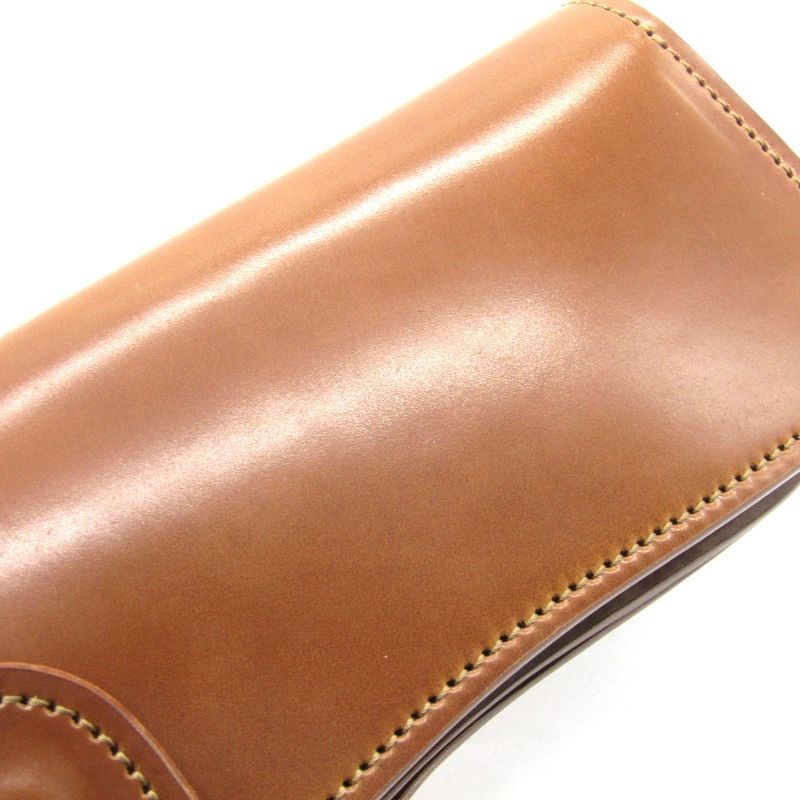 未使用 LAST CROPS ラストクロップス 長財布 シェルコードバン LC