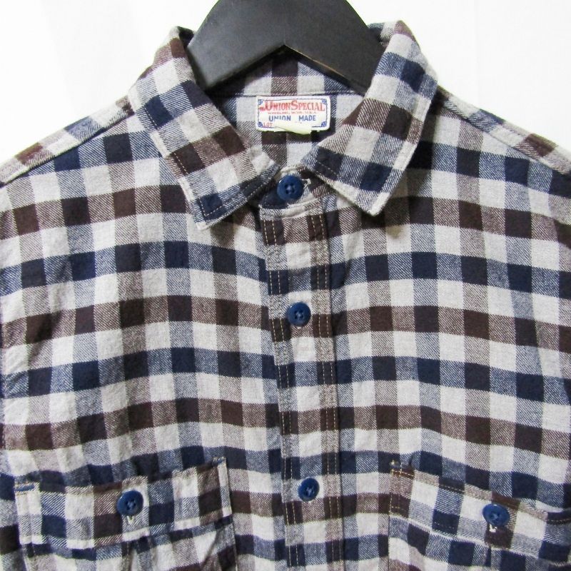 フリーホイーラーズ チェックネルシャツ FREEWHEELERS フリーホイーラーズ 長袖シャツ チェック UNION SPECIAL