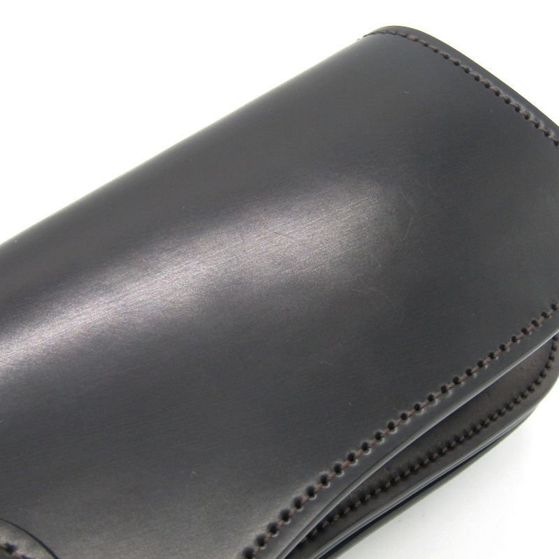 未使用 LAST CROPS ラストクロップス 長財布 シェルコードバン LC